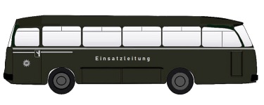 NPE Modellbau NA99160 - H0 Drogmöller = 321 H, Polizei Einsatzleitung